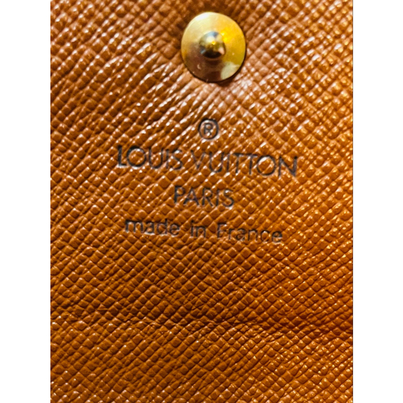 Louis Vuitton Monogram International Wallet Brown/Tan GUC - Picture 6 of 16